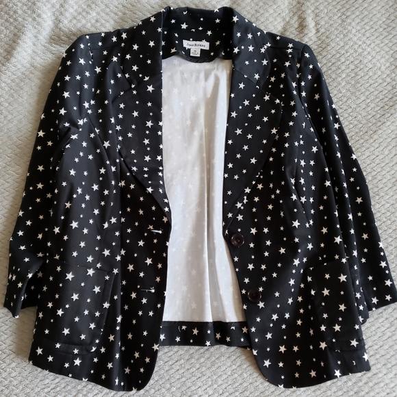 Vintage Star Semi Cropped Blazer Y2K Joan Rivers - Picture 8 of 15